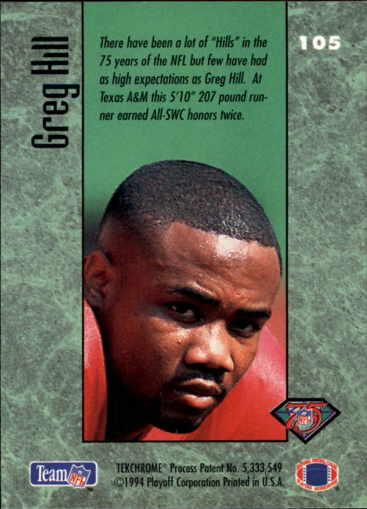 1994 Playoff Contenders Football "Main Set" Cards #1 to #120 RCs and Vets - Picture 201 of 231