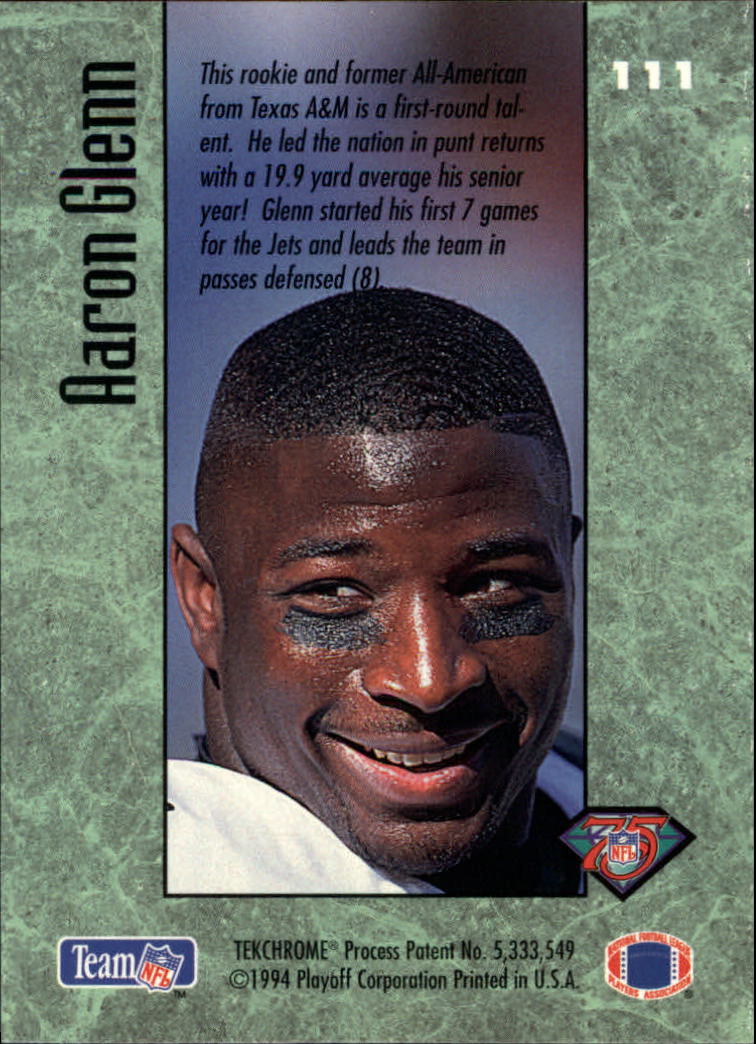 1994 Playoff Contenders Football "Main Set" Cards #1 to #120 RCs and Vets - Picture 213 of 231