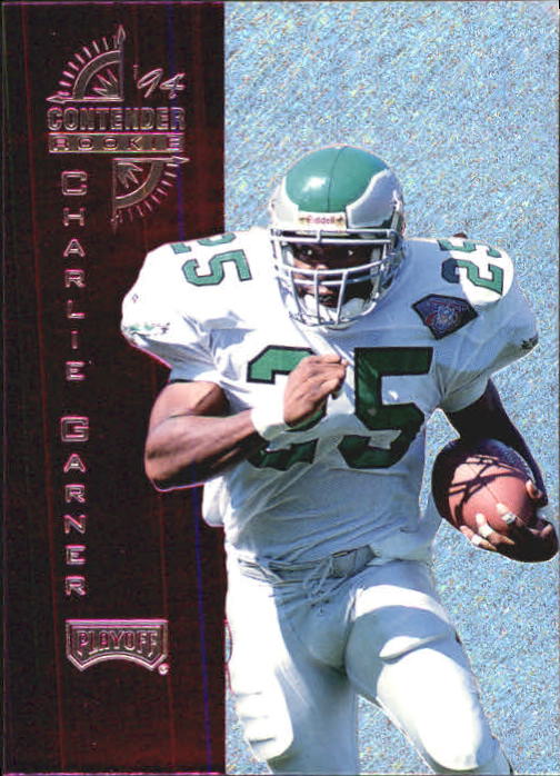 Tarjetas insertadas de fútbol americano Playoff Contenders 1994 "Rookie Contenders" - Imagen 7 de 9