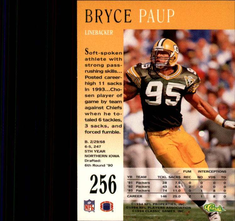 A6477- 1994 Pro Line Live Football Cards 251-405 -You Pick- 15+ FREE US SHIP