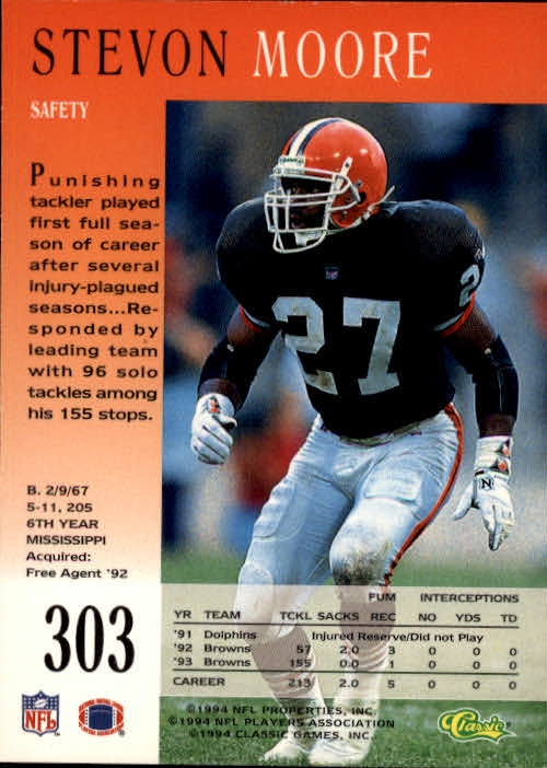 A6477- 1994 Pro Line Live Football Cards 251-405 -You Pick- 15+ FREE US SHIP