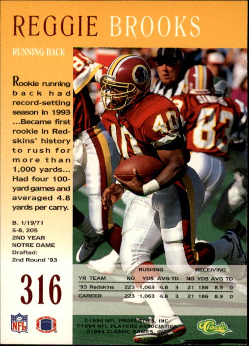 A6477- 1994 Pro Line Live Football Cards 251-405 -You Pick- 15+ FREE US SHIP