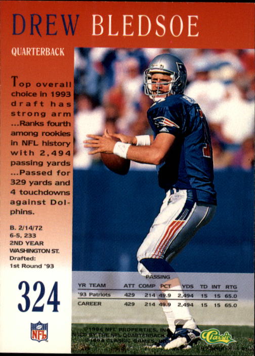 A6477- 1994 Pro Line Live Football Cards 251-405 -You Pick- 15+ FREE US SHIP