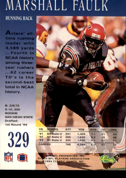 A6477- 1994 Pro Line Live Football Cards 251-405 -You Pick- 15+ FREE US SHIP