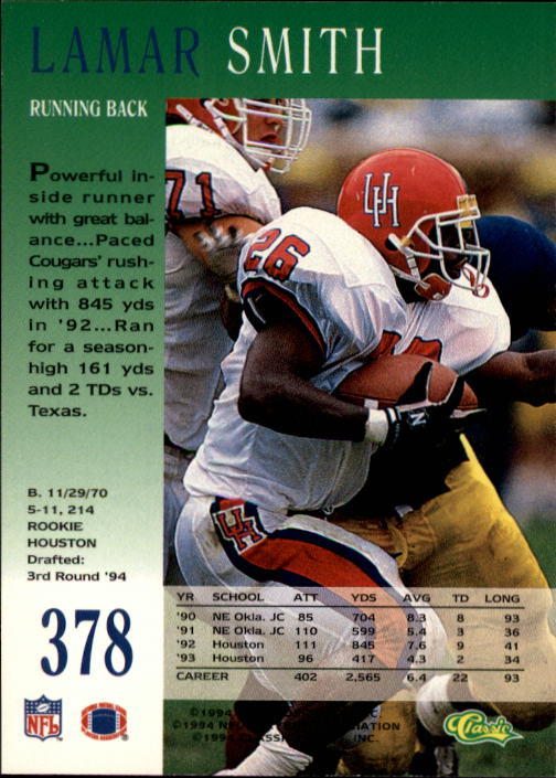 A6477- 1994 Pro Line Live Football Cards 251-405 -You Pick- 15+ FREE US SHIP