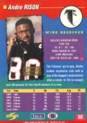 1994 Score Football "Gold Zone" Parallel Cards - Picture 23 of 189