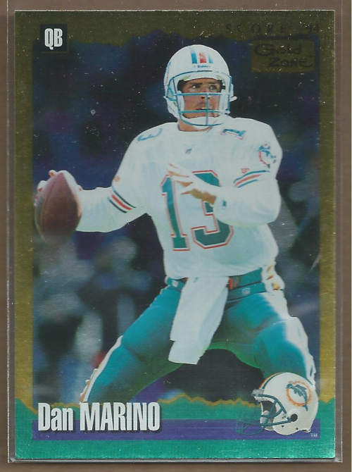 1994 Score Football "Gold Zone" Parallel Cards - Picture 48 of 189