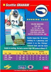 1994 Score Football "Gold Zone" Parallel Cards - Picture 69 of 189