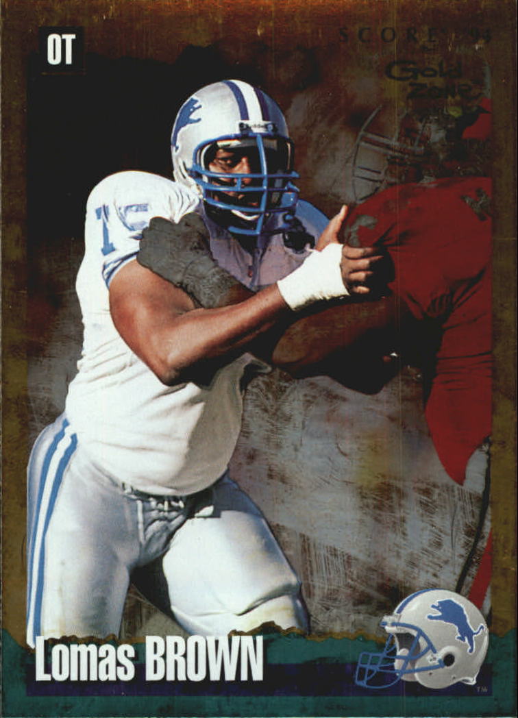 1994 Score Football "Gold Zone" Parallel Cards - Picture 82 of 189