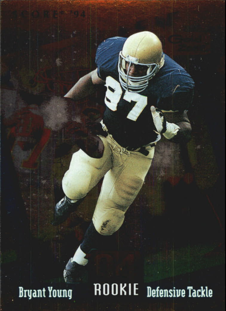 1994 Score Football "Gold Zone" Parallel Cards - Picture 154 of 189