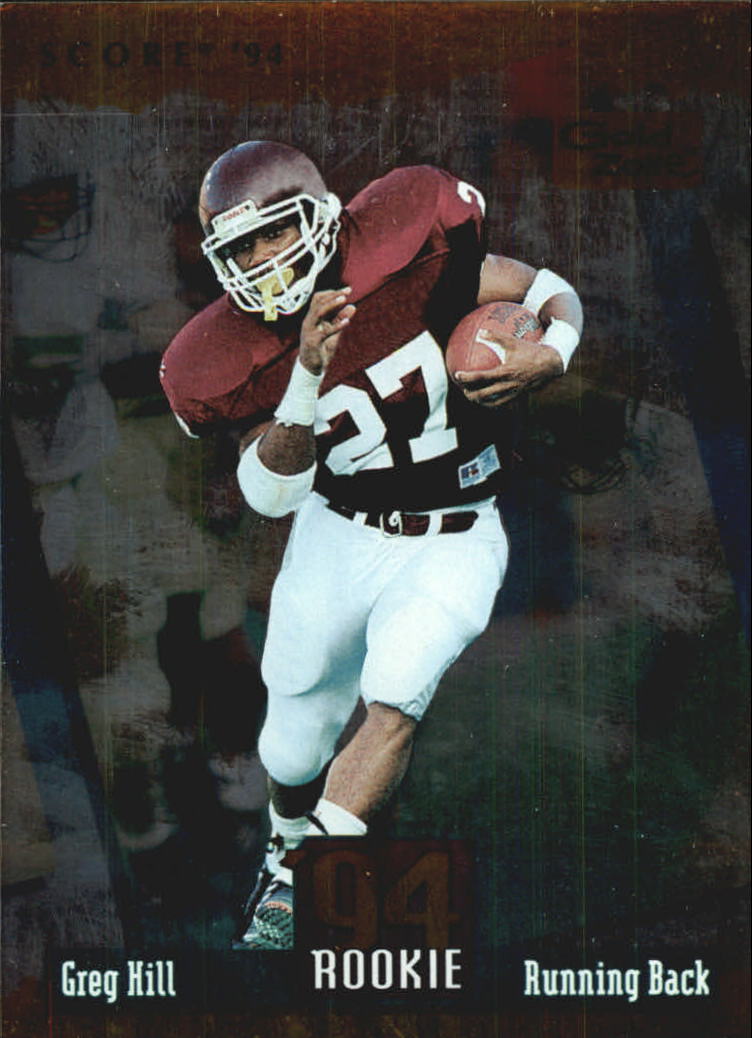 1994 Score Football "Gold Zone" Parallel Cards - Picture 156 of 189