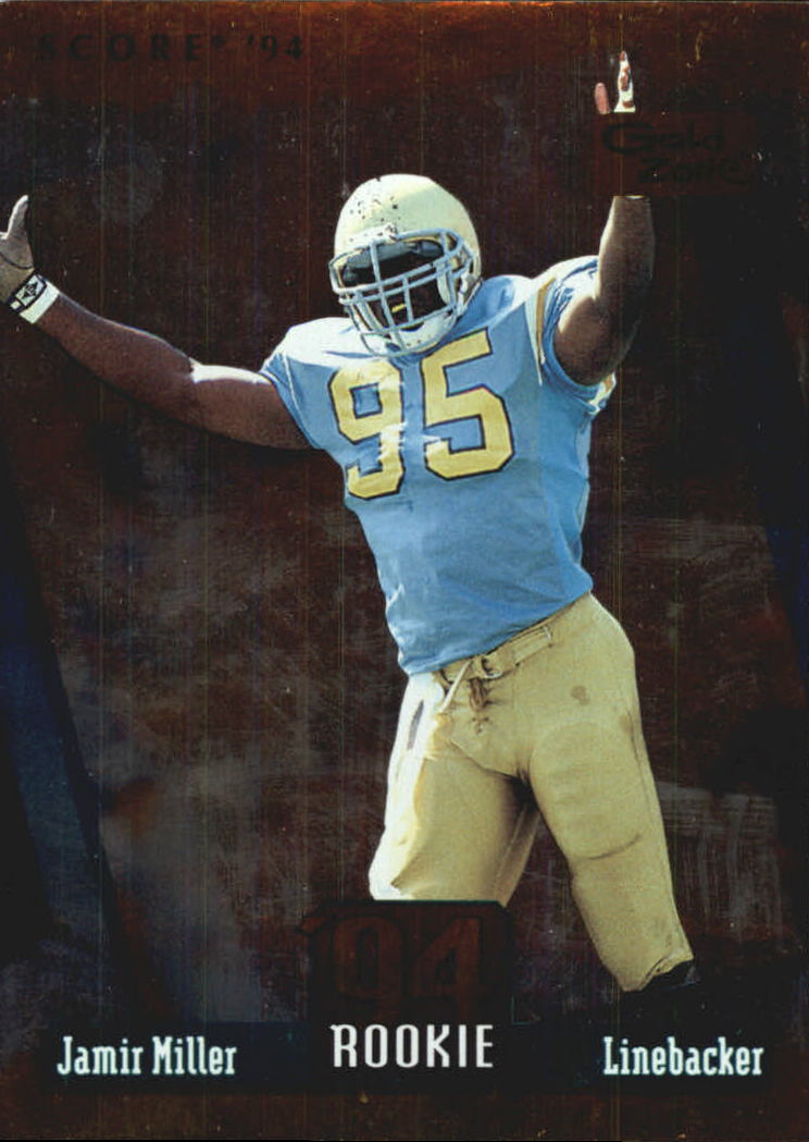 1994 Score Football "Gold Zone" Parallel Cards - Picture 160 of 189