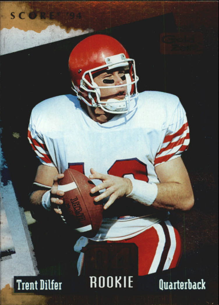 1994 Score Football "Gold Zone" Parallel Cards - Picture 162 of 189