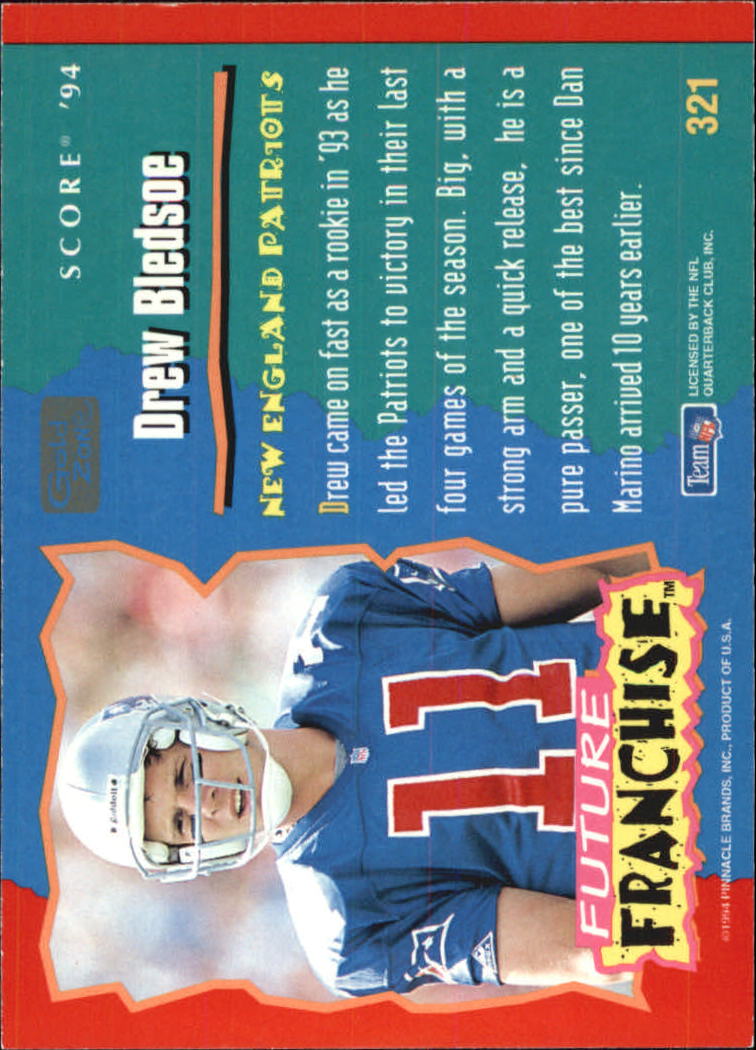 1994 Score Football "Gold Zone" Parallel Cards - Picture 171 of 189