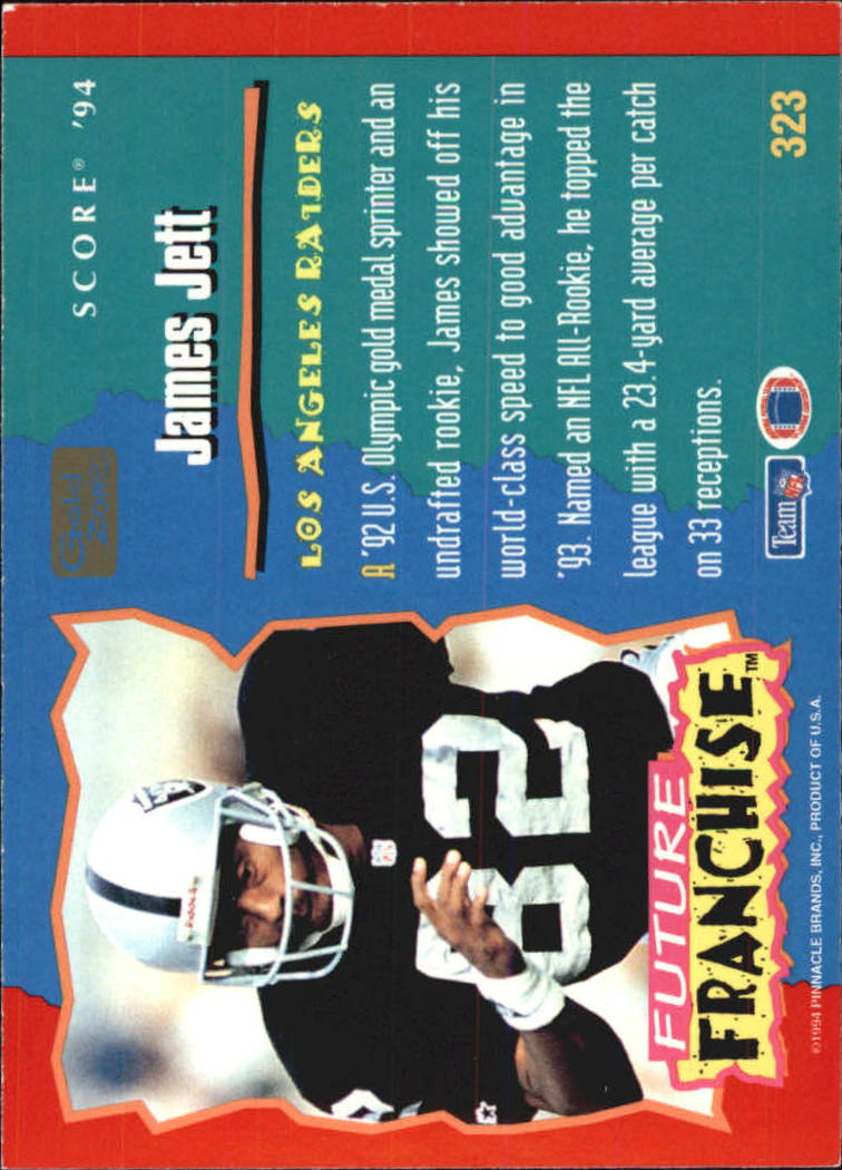 1994 Score Football "Gold Zone" Parallel Cards - Picture 175 of 189