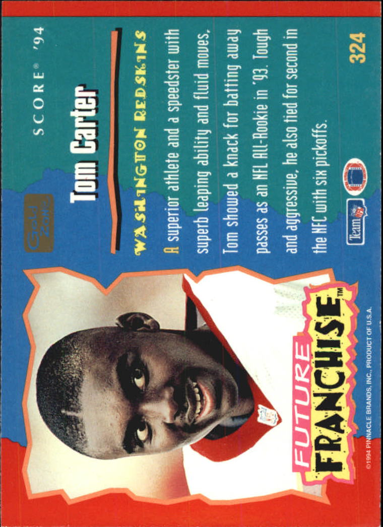1994 Score Football "Gold Zone" Parallel Cards - Picture 177 of 189