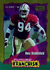 1994 Score Football "Gold Zone" Parallel Cards - Picture 180 of 189