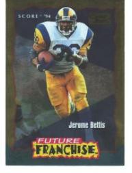 1994 Score Football "Gold Zone" Parallel Cards - Picture 182 of 189