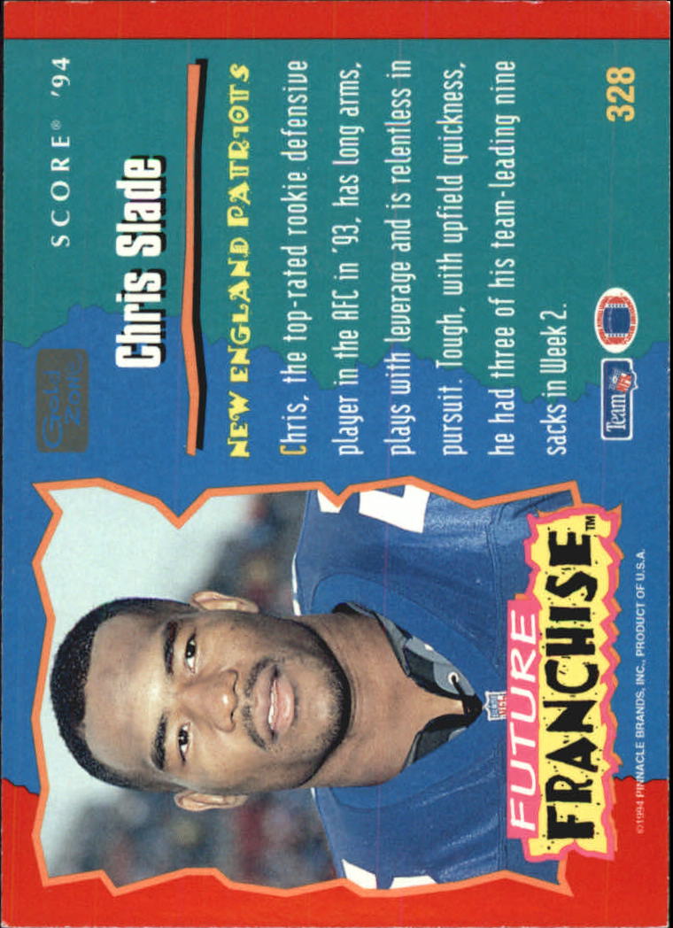 1994 Score Football "Gold Zone" Parallel Cards - Picture 185 of 189