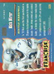 1994 Score Football "Gold Zone" Parallel Cards - Picture 187 of 189