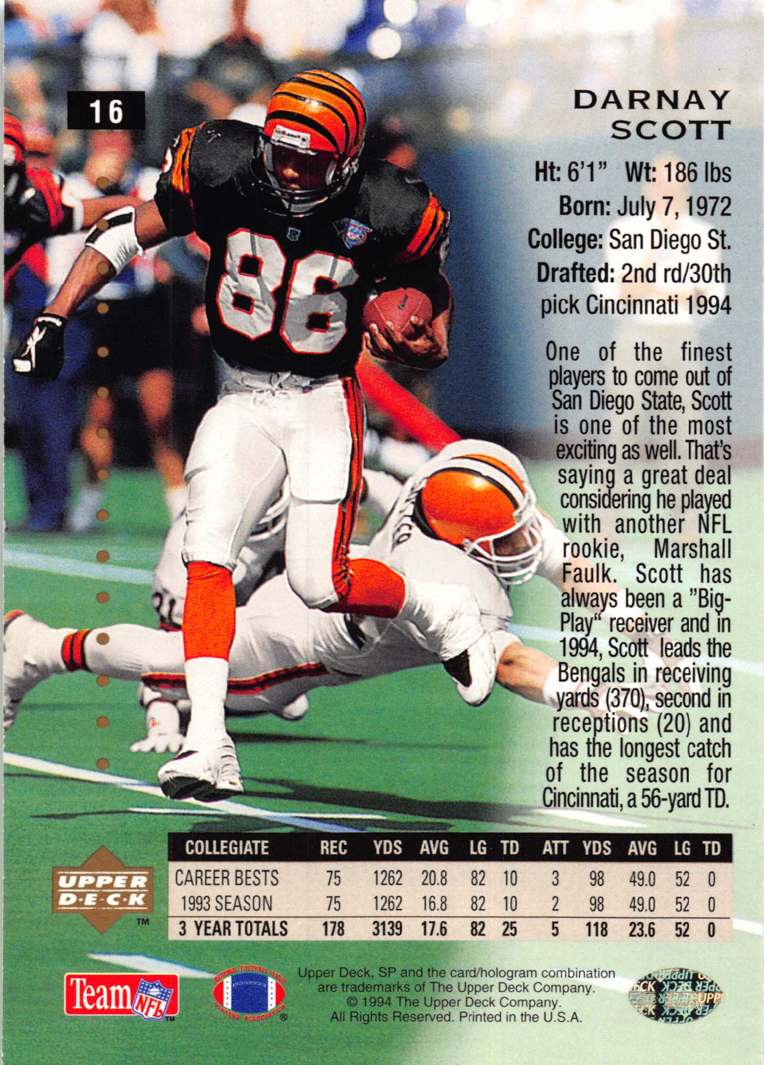 1994 SP (Upper Deck) Football "Main Set" Cards #1 to #200 Rookies and Veterans - Picture 30 of 393