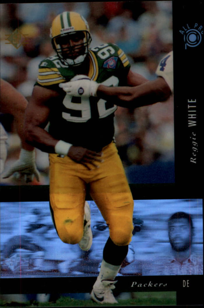"Holoviews"" de fútbol americano 1994 SP (Upper Deck) tarjetas de inserción - Imagen 8 de 41