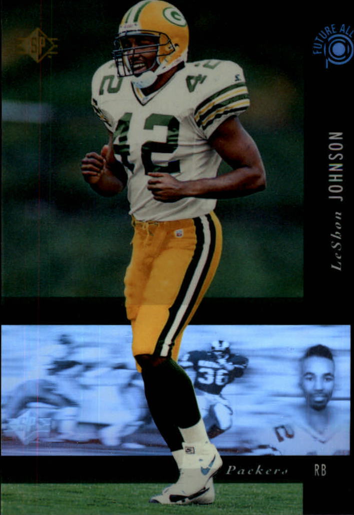 "Holoviews"" de fútbol americano 1994 SP (Upper Deck) tarjetas de inserción - Imagen 10 de 41