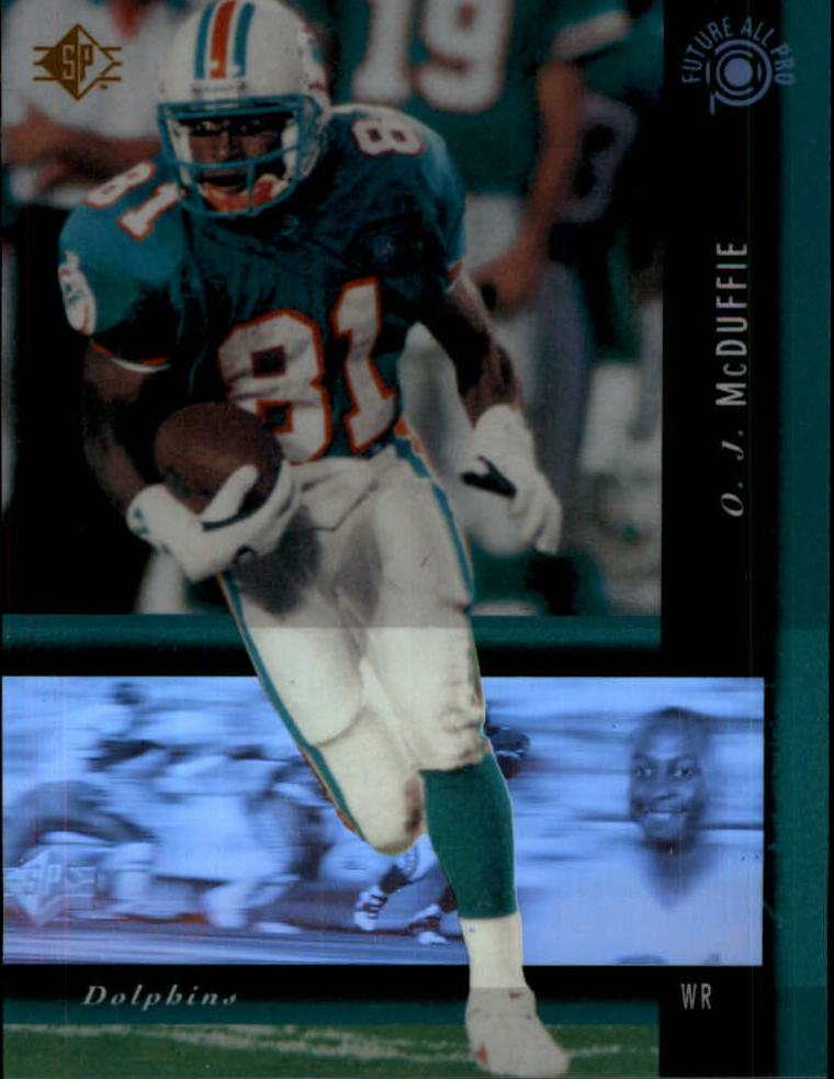 "Holoviews"" de fútbol americano 1994 SP (Upper Deck) tarjetas de inserción - Imagen 14 de 41