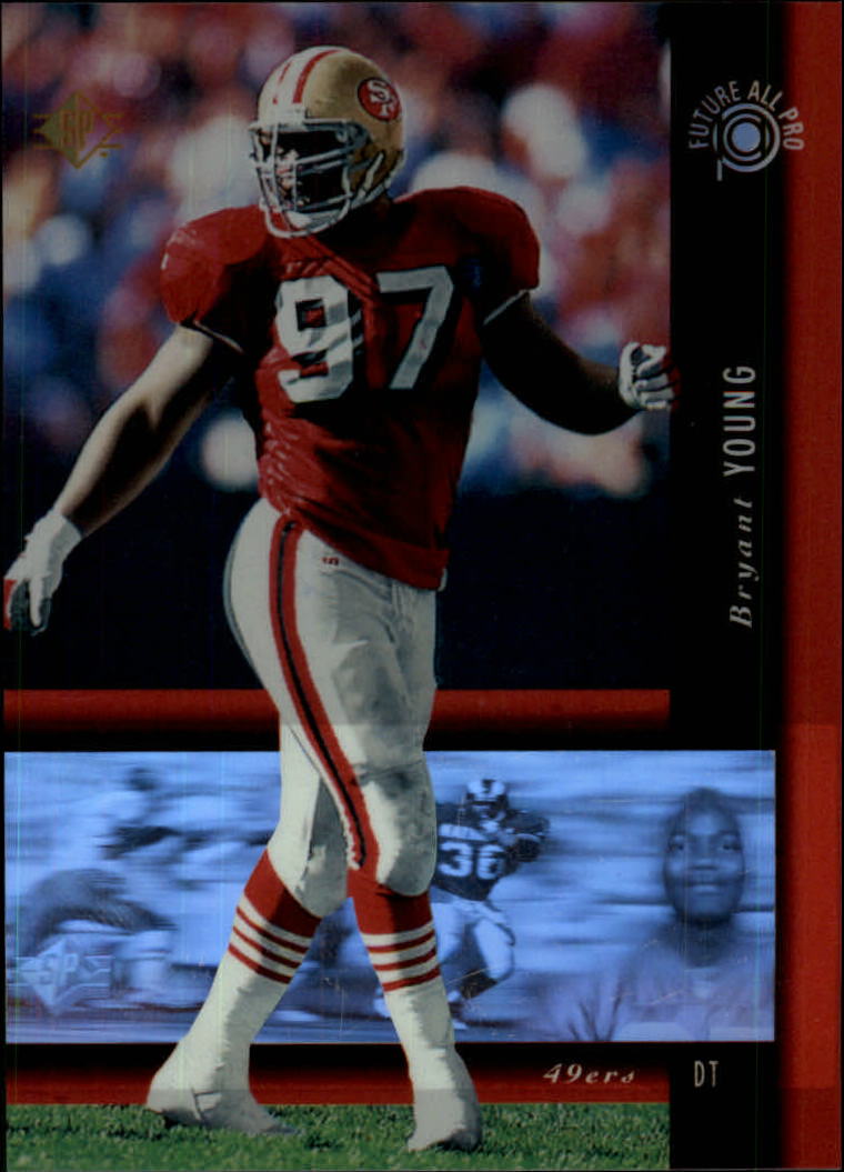 "Holoviews"" de fútbol americano 1994 SP (Upper Deck) tarjetas de inserción - Imagen 32 de 41