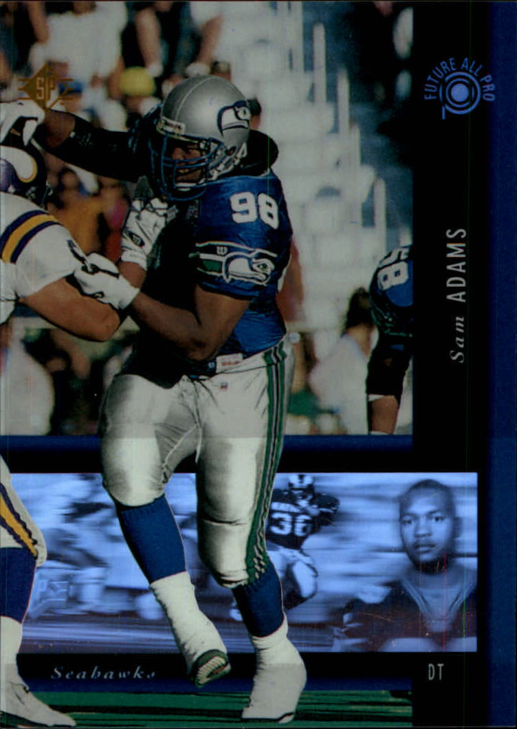 "Holoviews"" de fútbol americano 1994 SP (Upper Deck) tarjetas de inserción - Imagen 36 de 41