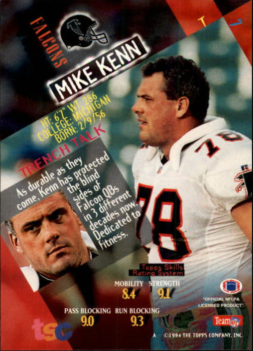 1994 Stadium Club Football "Main Set" Cards #1 to #250 Rookies and Veterans - Picture 15 of 497
