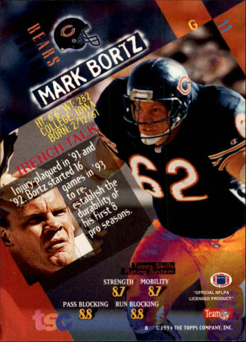 1994 Stadium Club Football "Main Set" Cards #1 to #250 Rookies and Veterans - Picture 23 of 497