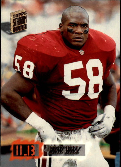 1994 Stadium Club Football "Main Set" Cards #1 to #250 Rookies and Veterans - Picture 82 of 497