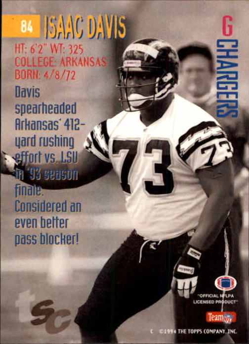 1994 Stadium Club Football "Main Set" Cards #1 to #250 Rookies and Veterans - Picture 169 of 497