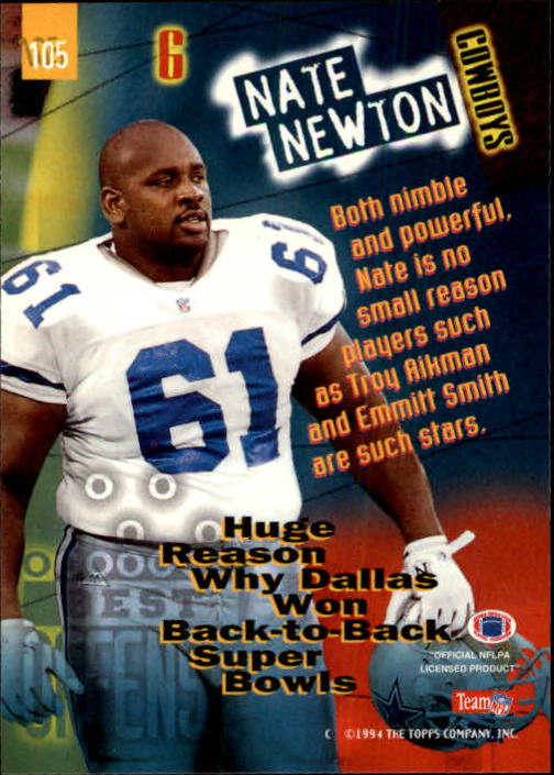 1994 Stadium Club Football "Main Set" Cards #1 to #250 Rookies and Veterans - Picture 211 of 497