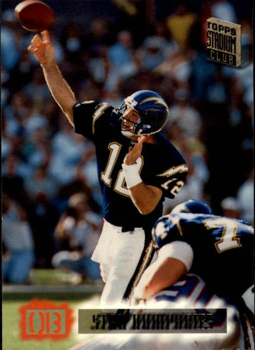 1994 Stadium Club Football "Main Set" Cards #1 to #250 Rookies and Veterans - Picture 300 of 497