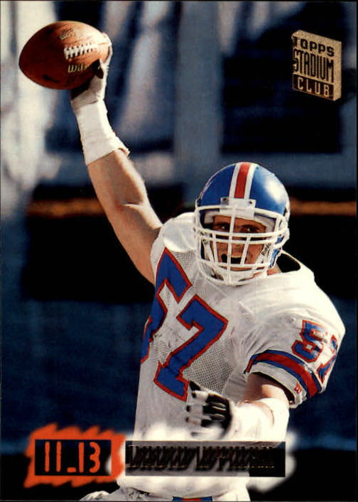 1994 Stadium Club Football "Main Set" Cards #1 to #250 Rookies and Veterans - Picture 320 of 497