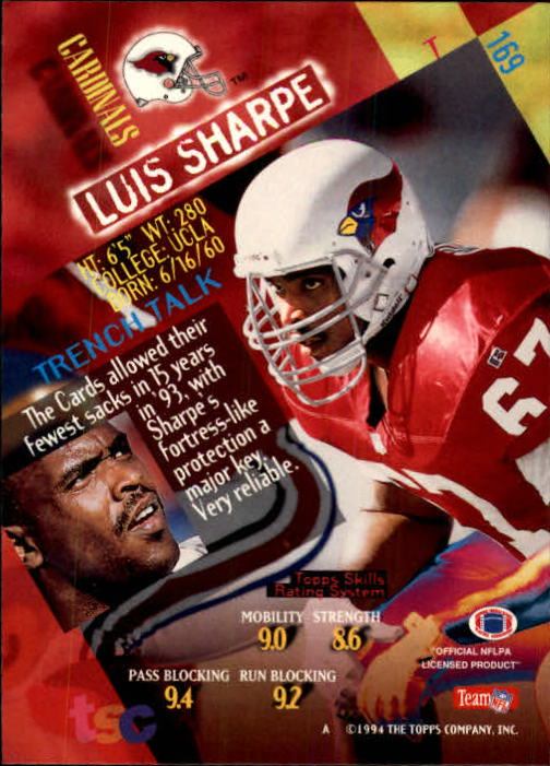 1994 Stadium Club Football "Main Set" Cards #1 to #250 Rookies and Veterans - Picture 335 of 497