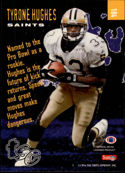 1994 Stadium Club Football "Main Set" Cards #1 to #250 Rookies and Veterans - Picture 365 of 497