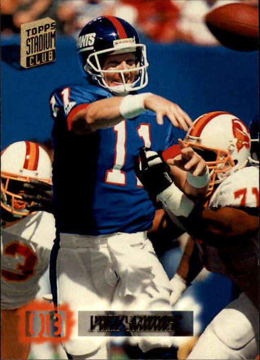 1994 Stadium Club Football "Main Set" Cards #1 to #250 Rookies and Veterans - Picture 416 of 497