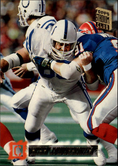 1994 Stadium Club Football "Main Set" Cards #1 to #250 Rookies and Veterans - Picture 418 of 497