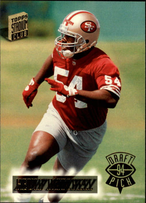 1994 Stadium Club Football "Main Set" Cards #1 to #250 Rookies and Veterans - Picture 422 of 497