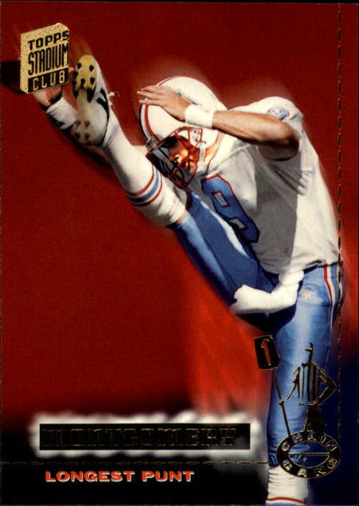 1994 Stadium Club Football "Main Set" Cards #1 to #250 Rookies and Veterans - Picture 440 of 497