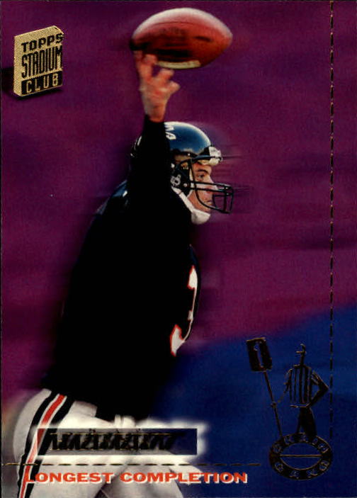 1994 Stadium Club Football "Main Set" Cards #1 to #250 Rookies and Veterans - Picture 450 of 497