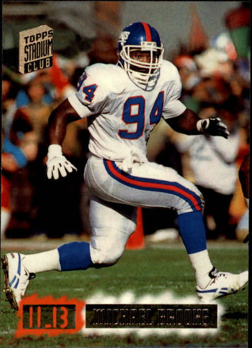 1994 Stadium Club Football "Main Set" Cards #1 to #250 Rookies and Veterans - Picture 484 of 497