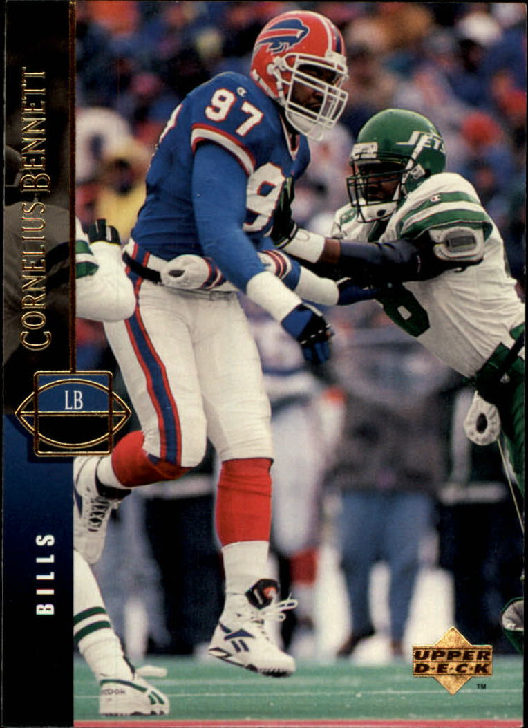 1994 Upper Deck Football "Main Set" Cards #1 to #200 Rookies and Veterans - Picture 178 of 402