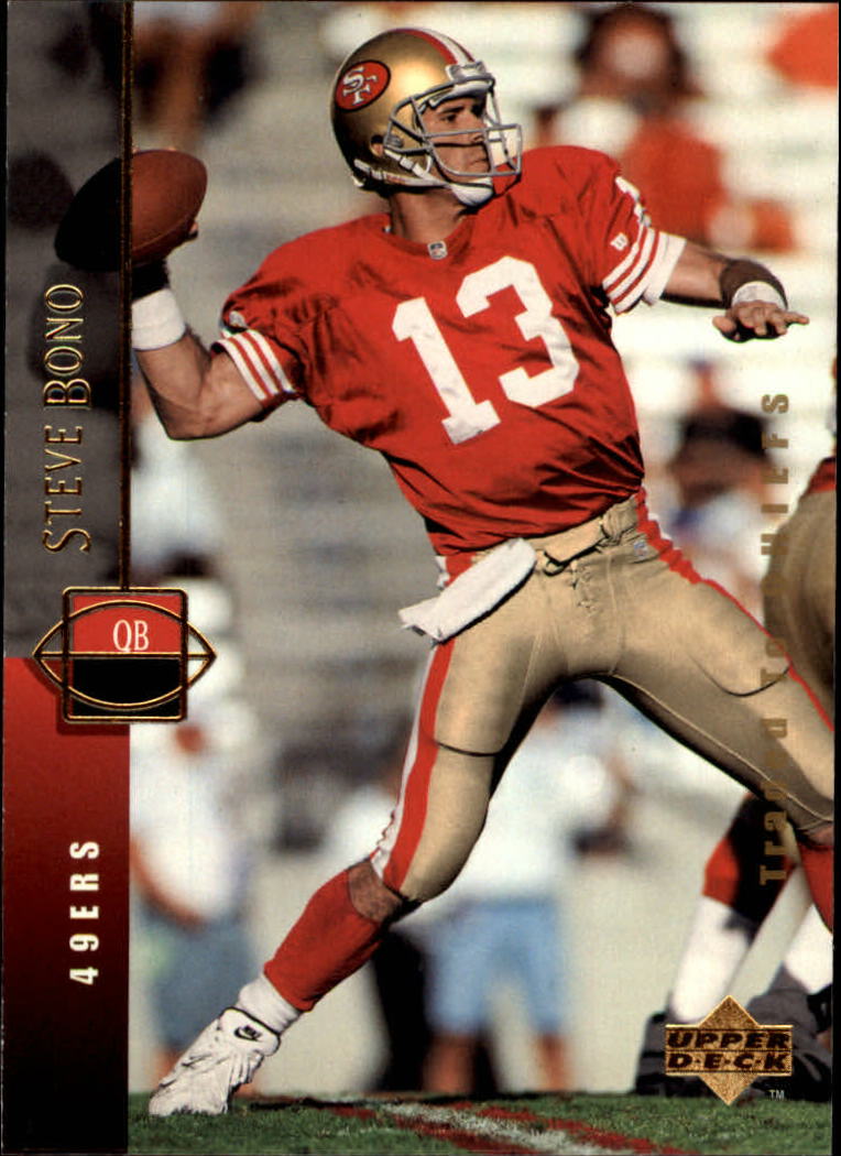 1994 Upper Deck Football "Main Set" Cards #1 to #200 Rookies and Veterans - Picture 206 of 402