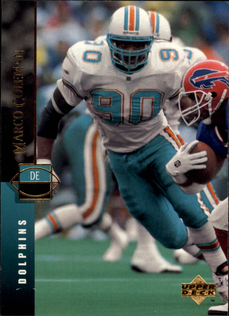 1994 Upper Deck Football "Main Set" Cards #1 to #200 Rookies and Veterans - Picture 393 of 402