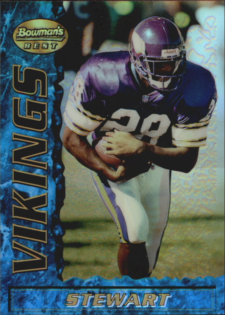1995 Bowman's Best Football Main Set, Inserts and Refractors Cards - Picture 104 of 111