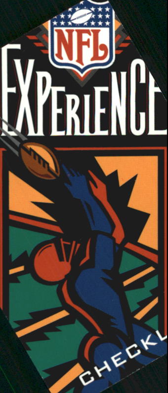 1995 Classic NFL Experience Football Card Pick